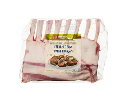President's Choice Free From Australian Lamb Frenched Rack