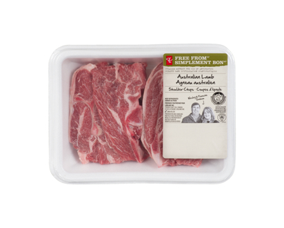 President's Choice Free From Australian Lamb Shoulder Chops