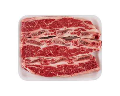 Braising Beef Short Ribs, Service Case
