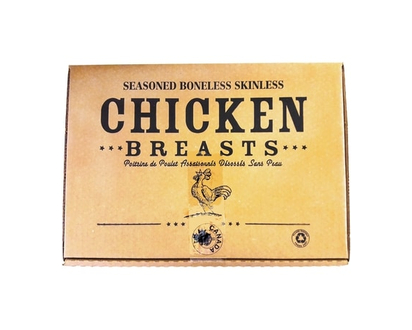 Chicken Breast Portion Boneless Skinless - 1.0 EA
