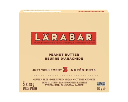 Larabar Barre énergétique aux fruits et aux noix beurre d’arachides - 240.0 G