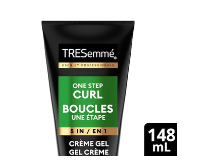 TRESemmé One-Step Curl Crème Gel for thick, frizzy hair 5 in 1 multi-tasking hair styling product - 148 G