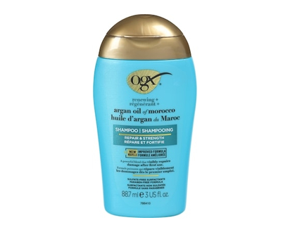 Ogx Shampooing régénérant + huile d'argan du maroc répare et fortifie - 88.7 ML