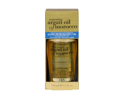 OGX Huile d’argan régénératrice du Maroc extra pénétrante pour cheveux secs et épais - 100 ML