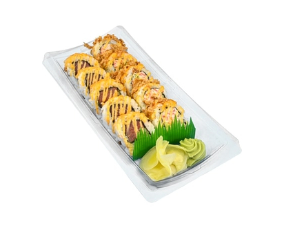 Zenshi Duo Combo - Spicy Tuna & Crunchy CA Roll 10pc (Available after 11am) - 215.0 G