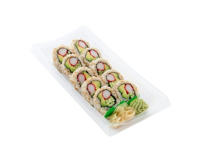 Zenshi California Roll 10pc (Brown Rice) (Available after 11am) - 201.0 G