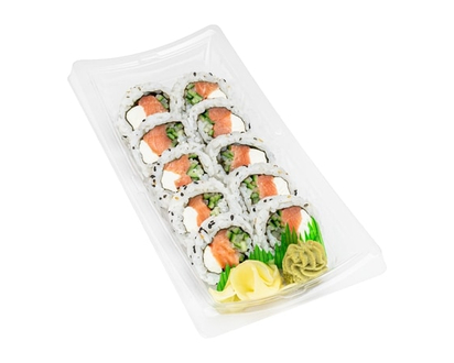 Zenshi Cream Cheese Roll - Salmon 10pc (Available after 11am) - 201.0 G