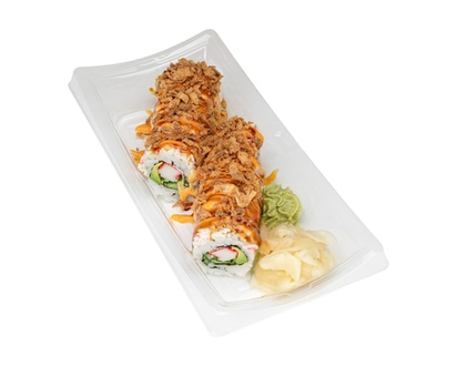 Zenshi Crunchy Roll - Imitation Crab 10pc (Available after 11am) - 283.0 G