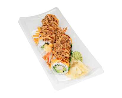 Zenshi Crunchy Shrimp Tempura Roll 10pc (Available after 11am) - 258.0 G