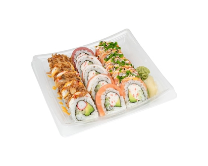 Zenshi Chef Sampler A#3 (Crunchy, Rainbow, Chili) 15pc (Available after 11am) - 420.0 G