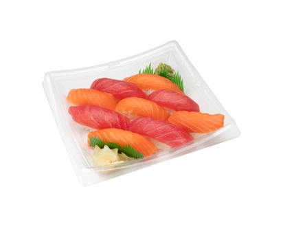 Super Marina Plate - Salmon, Tuna 9pc (Available after 11am) - 332.0 G