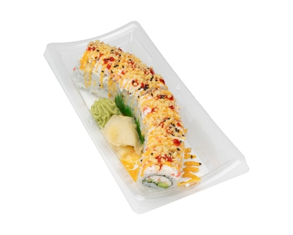 Zenshi Crunchy Dragon Roll - Imitation Crab 10pc (Available after 11am) - 272.0 G