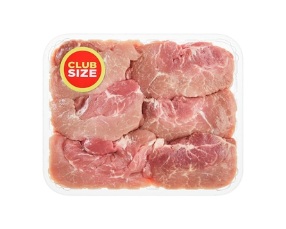Boneless Sirloin Pork Chops, Club Pack