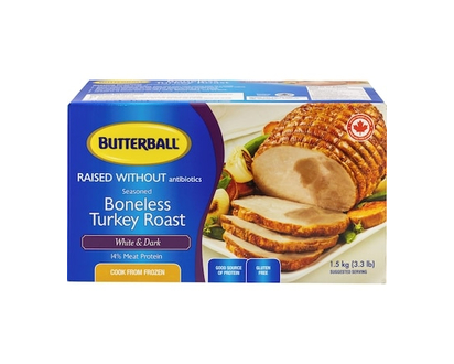 Butterball Boneless White & Dark Meat Turkey Breast Roast, Frozen - 1.5 KG
