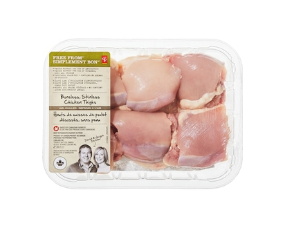 Haut de cuisse de poulet désossé sans peau Simplement Bon