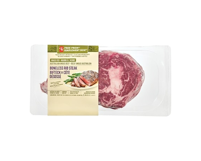 President's Choice Free From Boneless Rib Steak