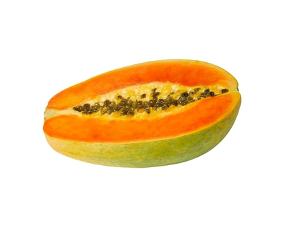 Cut Papaya Halves - 553.0 G