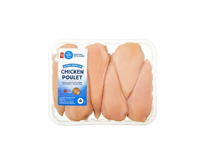 PC Blue Menu Extra Lean Boneless Skinless Chicken Breasts - 1.41 KG