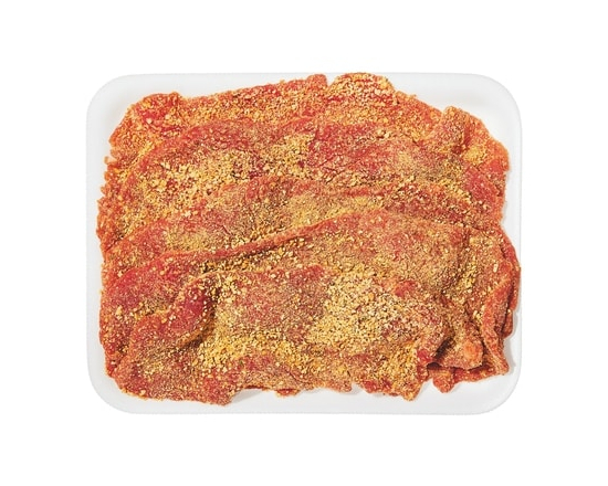 Sandwich pané de veau canadien nourri au grain Scallopini