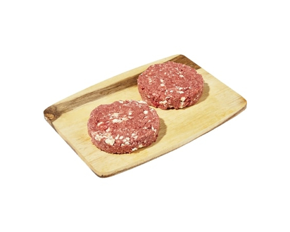 Beef Burger Patty, Blue Cheese - Service Case