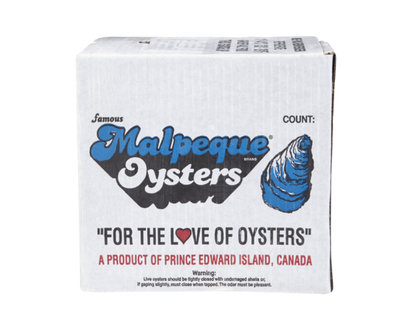 Oysters, Standard Malpeques, case - 2271.0 G