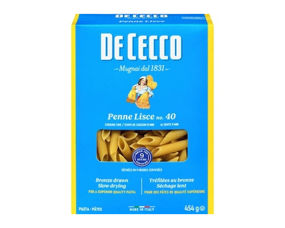 De Cecco Pasta Penne Lisce No. 40 - 454.0 G