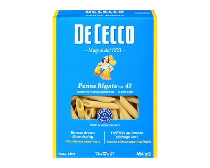De Cecco Pasta Penne Rigate No. 41 - 454 G