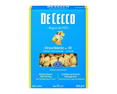 De Cecco Pasta Orecchiette No. 91 - 454.0 G