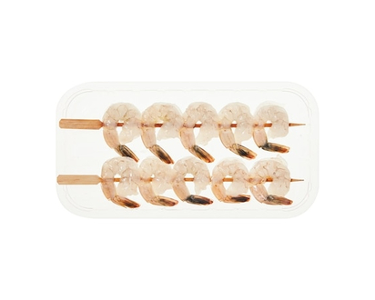 Plain Shrimp Skewer, Previously Frozen - 55.0 G
