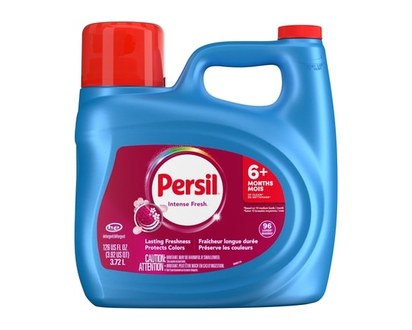 Intense Fresh Everyday Clean Liquid Laundry Detergent, 96 Loads - 3.72 L