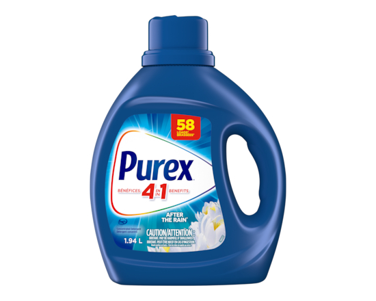 After the Rain 4 in 1 Concentrated Liquid Laundry Detergent, 58 Loads - 1.94 L