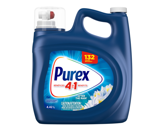 After the Rain 4 in 1 Concentrated Liquid Laundry Detergent, 132 Loads - 4.42 L