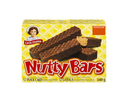 Little Debbie Nutty Bars - 340.0 G