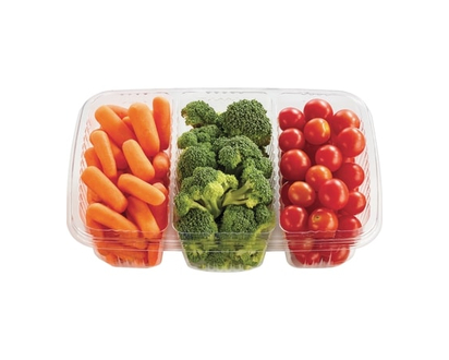 Veggie Tray, Tri-Pack - 858.0 G