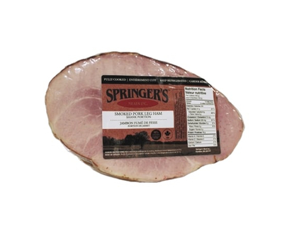 Springer's Meats Smoked Bone-In Portion Ham