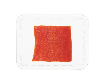 Sockeye Salmon Fillet Previously Frozen, Tray Pack