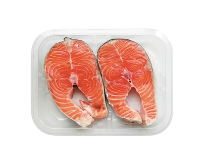Fresh Atlantic salmon steaks, Club size