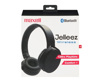 Maxell Black Headphone - 1.0 EA