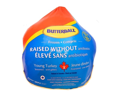 Butterball Frozen Turkey, 3-5 Kg - 4.0 KG