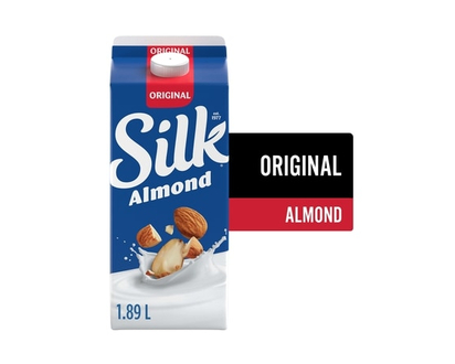 Silk Soya Almond Beverage, Original, Plant Based Dairy-Free Milk - 1 L