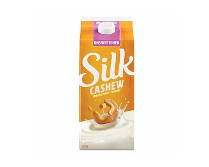 Silk Boisson cajou crémeux , non sucrée, originale, sans produits laitiers - 1.89 L
