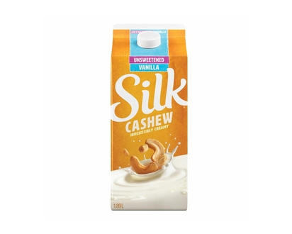 Silk Cashew Milk Alternative, Unsweetened Vanilla, Dairy Free - 1.89 L