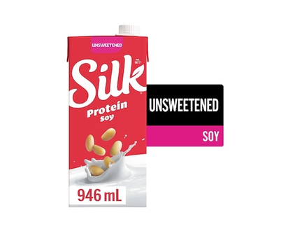 Silk Boisson de soya, non sucrée, sans produits laitiers, longue conservation - 946.0 ML