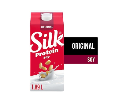Silk Soy Milk Alternative, Original, Dairy Free, 7g of Protein - 1.89 L