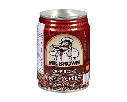 Mr Brown Iced Coffee, Cappuccino - 240.0 ML