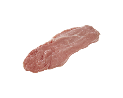 White Veal Inside Round Cutlet, Service Case