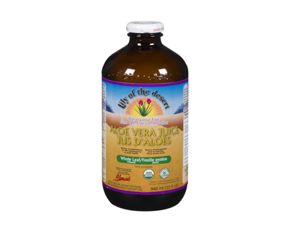 Quantum Jus d’aloès de feuilles entières Lily of the desert - 946.0 ML