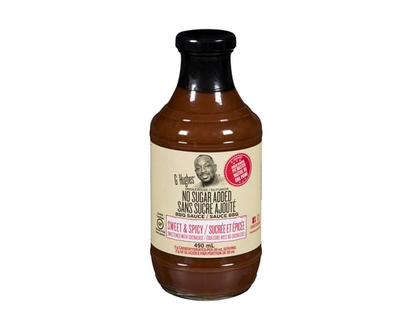 G Hughes Smokehouse Sugar Free Sweet & Spicy BBQ Sauce - 490.0 ML