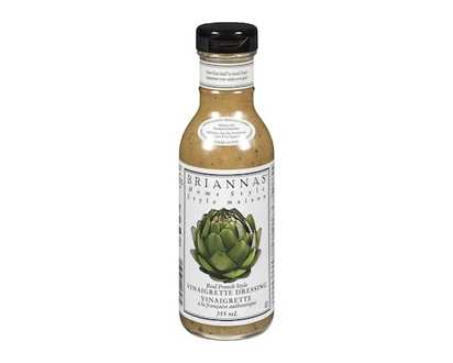 Briannas Salad Dressing, Real French Vinaigrette - 355.0 ML