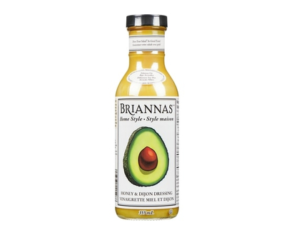 Briannas Salad Dressing, Dijon Honey Mustard - 355.0 ML